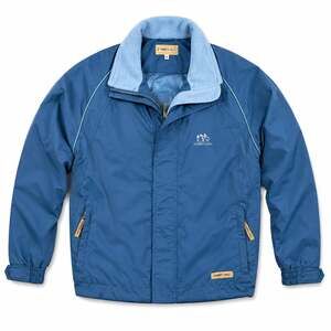 Harry Hall Blue Equestrian Performance Fleece-Lined Windbreaker Jacket